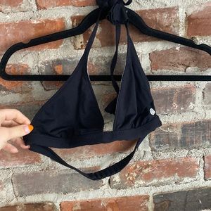 Lululemon Black triangle swim top reversible!